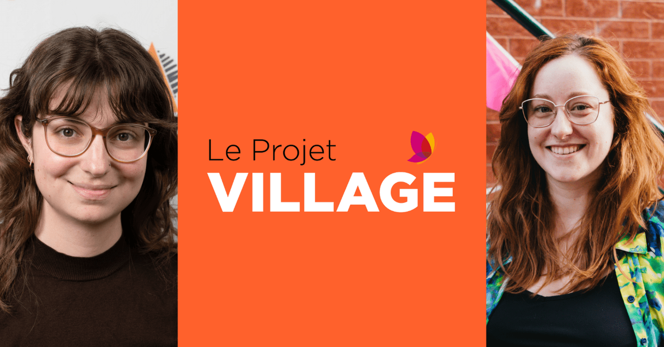 De gauche à droite : Olivia Daigneault Deschênes, architecte et chargée de projet chez Architecture sans frontières Québec, et Liliane Lapointe, coordonnatrice des projets et des relations partenaires chez Mères avec pouvoir.